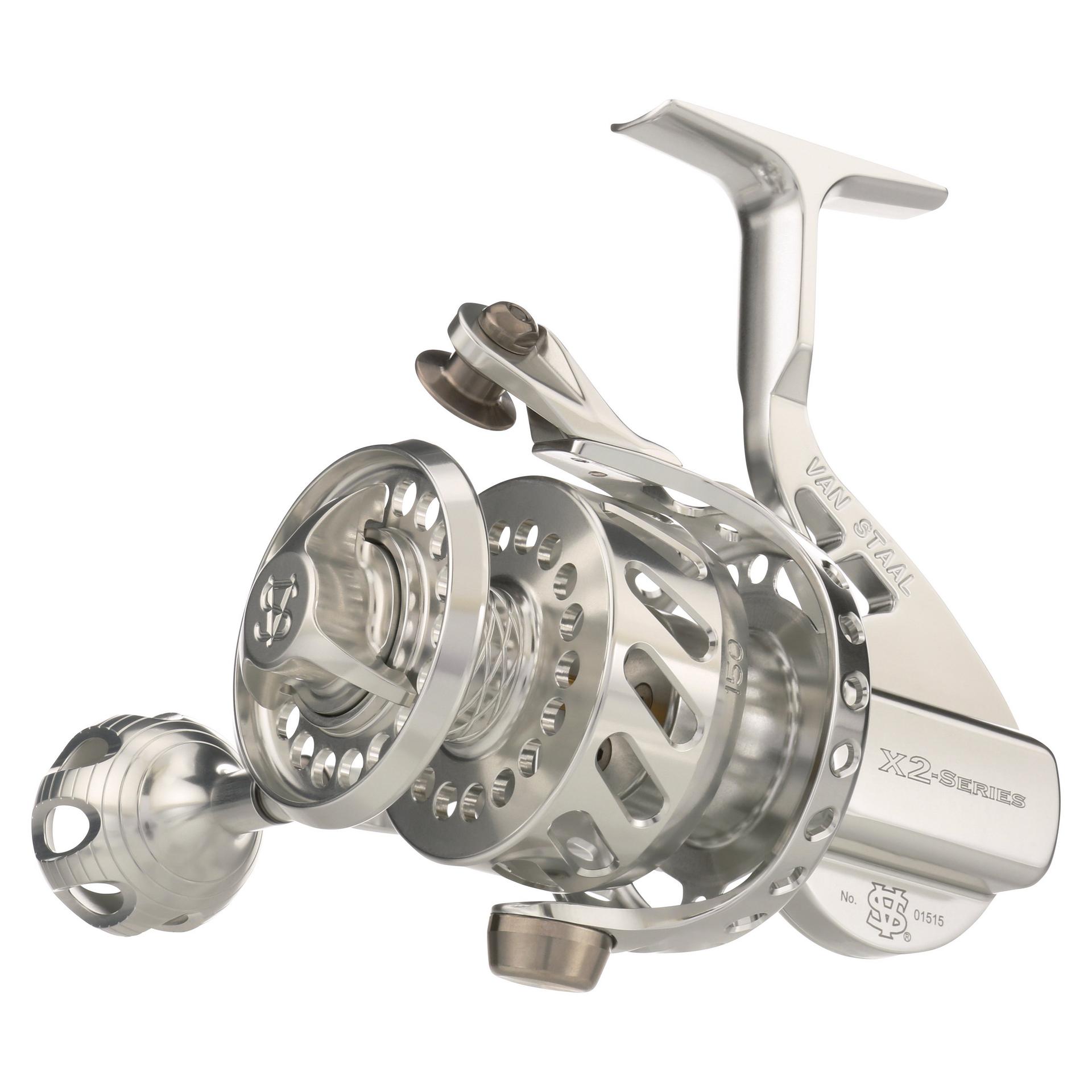 Van Staal X2 Bailed Spinning Reel VSB50SX2 / Silver
