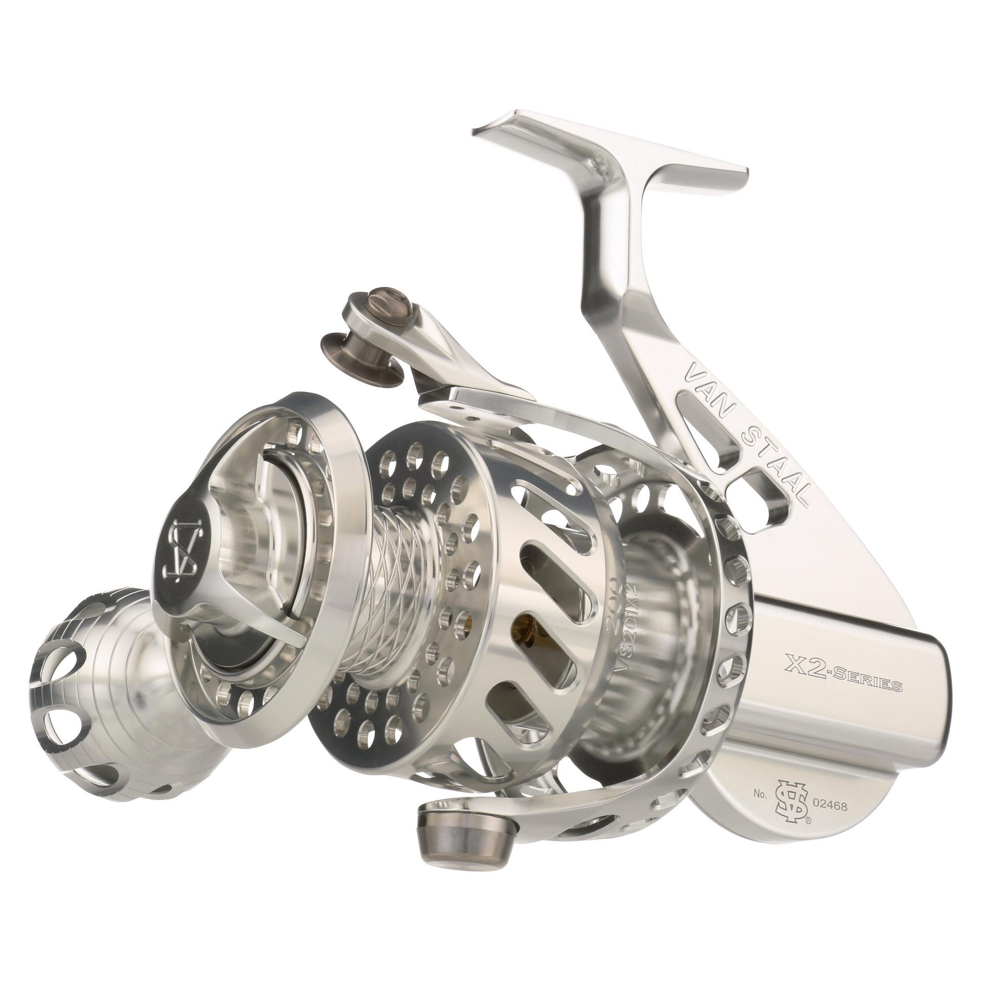 VSX2 Bail-less Silver Spinning Reel