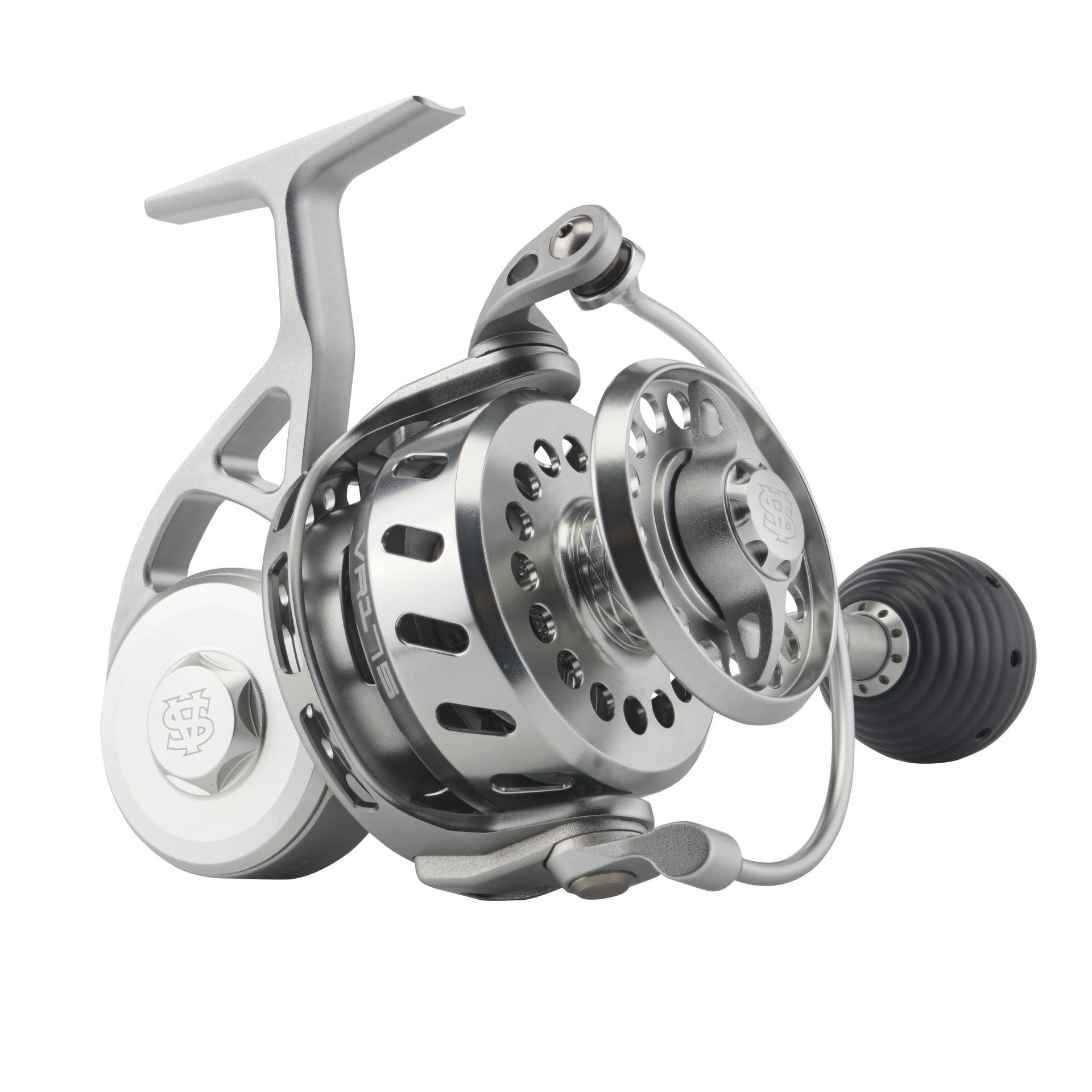 VAN STAAL X Series Bail-Less Spinning, right hand, Spinning Fishing Reel,  Front Drag 150 / Silver